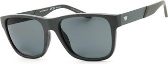 Emporio Armani EA4243 6245/1 Matte Grey/Grey Polarized