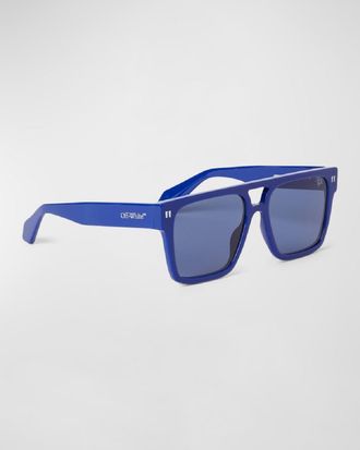 Off-white Mens Springfield Acetate Square Sunglasses