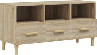 vidaXL Vidaxl - tv Cabinet Sonoma Oak 102x36x50 cm Engineered Wood