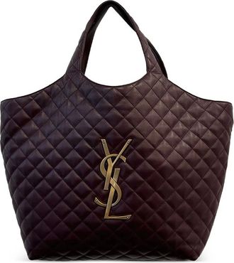 Saint Laurent ICARE Logo Plaque Bag