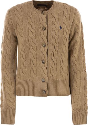 Polo Ralph Lauren Wool en Cashmere Cable Knit Cardigan