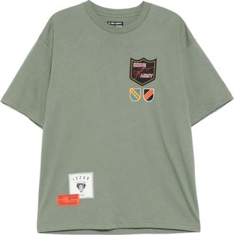 Izzue logo-printed t-shirt - men - Cotton - M - KHX