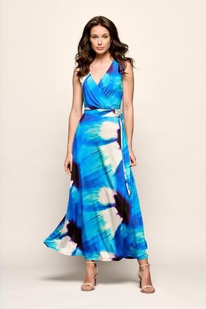 Mart Visser Reggy Print Jurk Blauw / Multi