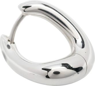 Tom Wood Accessoires, unisex, Wit, ONE Size, Twist Hoops Small