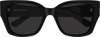 Balenciaga Sunglasses, unisex, Black, Size: 55 MM Bb0474S Sunglasses