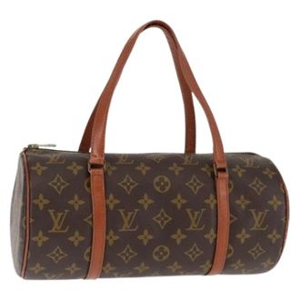 Louis Vuitton Pre-owned Handbags, female, Brown, Size: ONE SIZE Pre-owned Canvas Handbag