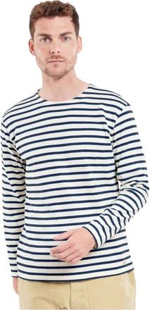 Armor Lux Heren, Tops, Blauw, Maat: XL