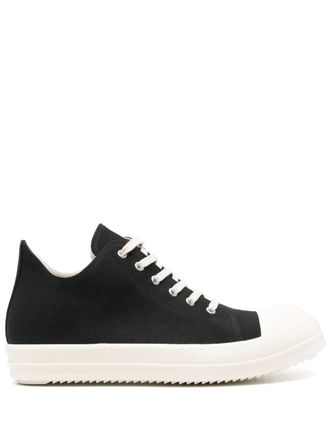 Rick Owens Sneakers in tela - Nero