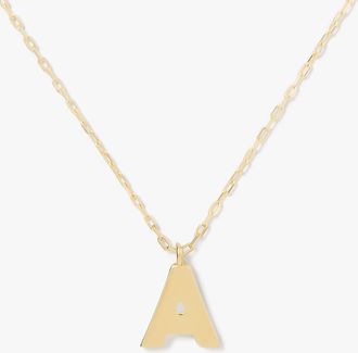 Kate Spade New York Kate Spade Fine Love Letter A Initial Pendant