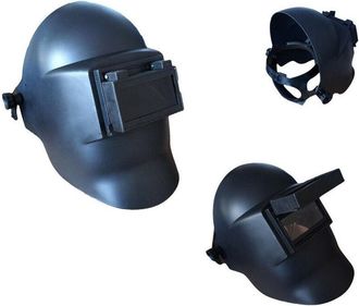 Trade Shop Trade Shop - Maschera Per Saldatura Casco Per Fabbro Protezione A Cristalli Liquidi Visiera