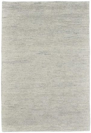 THEKO Alfombra bereber anudada a mano en lana virgen - gris - 70x140 cm