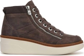 Blowfish Womens Camden Wedge Sneakers In Grey Oiled