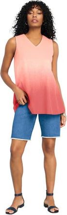 Roaman's American Ombr&eacute; Swing Tank in Sunset Coral Ombre at Nordstrom, Size 32