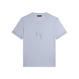 Freddy T-shirt Girocollo con Ricamo Traforato del Logo