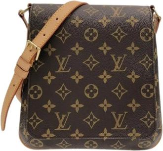 Louis Vuitton Pre-owned Monogram Musette Salsa Schoudertas - Dames - Vintage Schoudertas - Bruin - ONE Size - Vintage