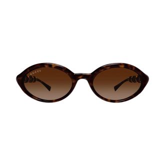 Gucci Sunglasses, female, Brown, Size: 51 MM Sunglasses