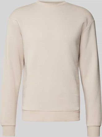 Jack & Jones Jack & Jones Sweatshirt mit Rundhalsausschnitt Modell BRADLEY in Offwhite, Größe XXL