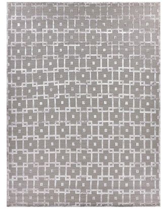 Exquisite Rugs Metro Velvet Hand Knotted Wool-Blend Area Rug