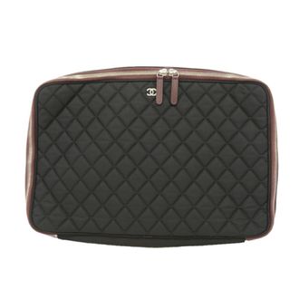Chanel Black Nylon Laptop Bag (Pre-Owned)