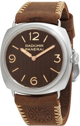 Officine Panerai Radiomir Eilean Hand Wind Brown Dial Watch PAM01243
