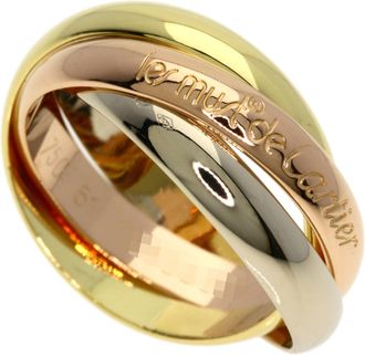 Cartier Yellow Gold (18K) Pink Gold (18K) White Gold (18K) Band Ring (Pre-Owned)
