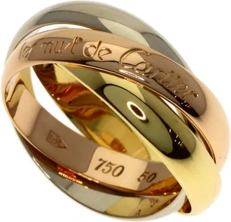 Cartier Yellow Gold Yellow Gold (18K) Band Ring (Pre-Owned)