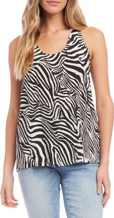 Fifteen Twenty Twist Back Tank in Zebra at Nordstrom Rack, Size X-Small
