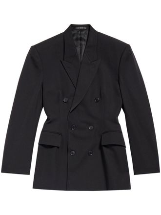 Balenciaga Wollen Dubbelknop Blazer