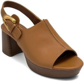 Aerosoles Chancey Platform Sandal in Tan Tan Faux Leather at Nordstrom Rack, Size 9.5
