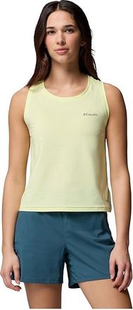 Columbia Wild Springstm Tank Top Womens Clothing Citron Haze : 2XL, Elastane/Lycra/Polyester