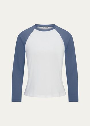 &Eacute;terne Long-Sleeve Baseball T-Shirt