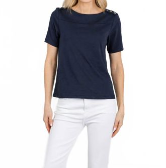 Nation Ltd Johnnie Short Sleeve Tee In Night Sky