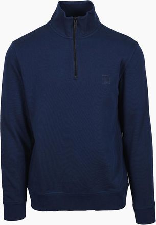 HUGO BOSS Mens Boss Orange ZETRUST SWEATSHIRT OPEN BLUE - Navy - Size: SIZE 2xl