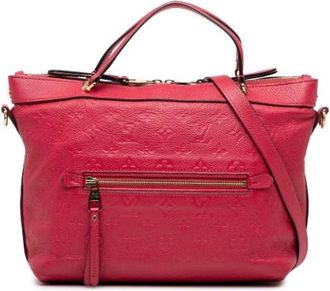 Louis Vuitton Pre-owned Bastille PM - Dames - Vintage Handtas - Rood - ONE Size - Leer - Vintage