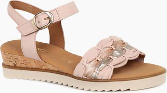 Gabor Womens Revo Womens Sandals - Brown - Size: 5.5