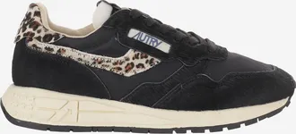 Autry Reelwind ponyskin-sneakers