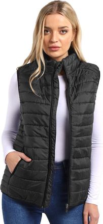 SS7 Womens Gilet Bodywarmer Jacket Black