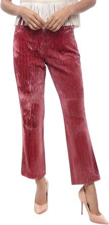 Isabel Marant Pink Flared Flat Front Pants