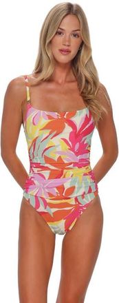 Sunsets Pamela One Piece Swimsuit in Tropicolor Crepe at Nordstrom, Size X-Small