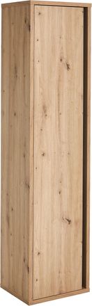Xora Garderobenschrank, Eiche Artisan, Holzwerkstoff, 6 Fächer, 40x165x33.8 cm, Beimöbel erhältlich, wandhängend, Garderobe, Garderoben-Sets &