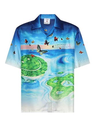 Casablanca Beyond Destiny Silk Shirt