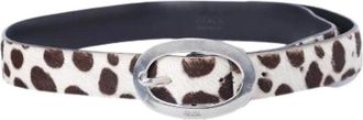 Prada Pre-owned Pony Hair Belt - Dames - Vintage Accessoires - Veelkleurig - ONE Size - Leer - Vintage