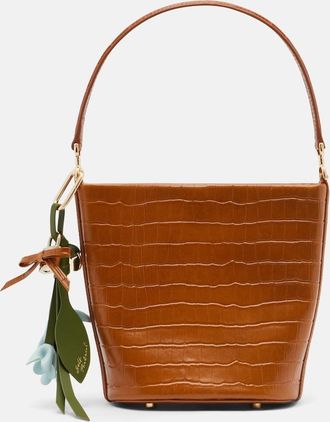 Self Portrait Borsa a secchiello Small in pelle