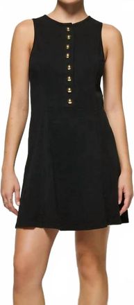Nation Ltd Jayna Mini Dress In Jet Black