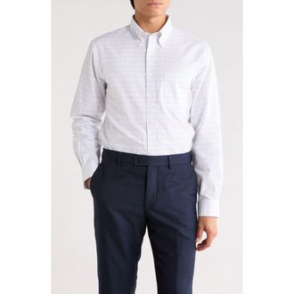 Brooks Brothers Regular Fit Check Button-Down Shirt in Multi Stripe at Nordstrom Rack, Size 16.5 - 34/35