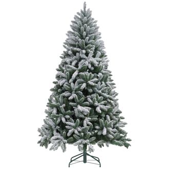 OEM &Aacute;rbol De Navidad Artificial Nevado 210 Cm Con 1021 Ramas Y Soporte De Metal &Aacute;rbol Navide&ntilde;o Nevado Para Interior Verde