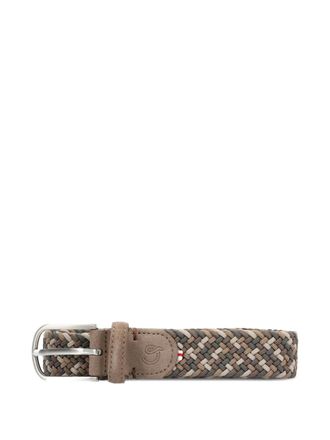 La Boucle braided belt - Bruin