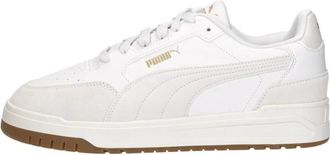 Puma Shuffle Downtown OG Sneakers - Heren - Fitnessschoenen - Wit - 48 EU - Leer - Fitness