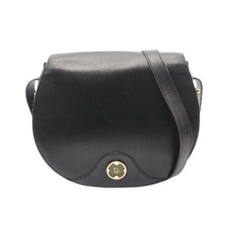Dior Pre-owned Cross Body Bags, female, Black, Size: ONE SIZE Pre-owned Leather Shoulder Bag