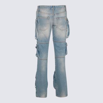 The Attico Womens Jeans Blue _co